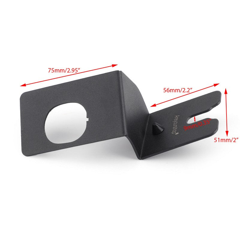 Alloy Talkie Holder Radio Aluminum CB Walkie Mount For Wrangler JL 2018+