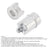 Ice Crusher Coupler Kit for Whirlpool, Kenmore, Maytag & KitchenAid, Replaces WP2220457 & WP2220458