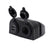 12V/24V 4.2A Dual USB Charger Socket, Waterproof Surface Mount Power Outlet for Car, Truck, RV & Boat