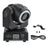100W LED Moving Head Spot Light with Gobo & Color Wheels (7+7), DMX 10/12CH for DJ Stage Lighting