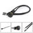 1Pcs Waterproof Momentary Reset ON/OFF Push Button Round Switch with Wire Black