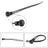 1Pcs Waterproof Momentary Reset ON/OFF Push Button Round Switch with Wire Black