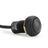 1Pcs Waterproof Momentary Reset ON/OFF Push Button Round Switch with Wire Black