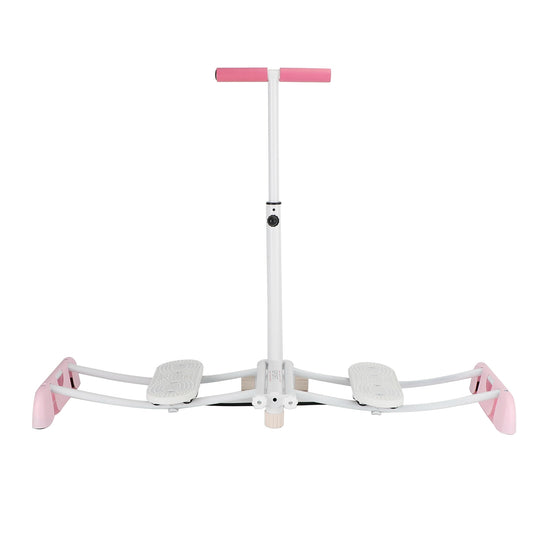 Leg & Thigh Master Exercise Machine, Ski Trainer for Inner Thighs, Glute Lifting & Pelvic Floor Strengthening (Pink)