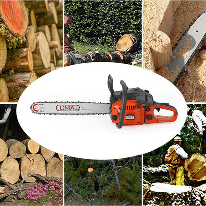 20inch 68CC Gasoline Chainsaw Cutting Wood Gas Sawing