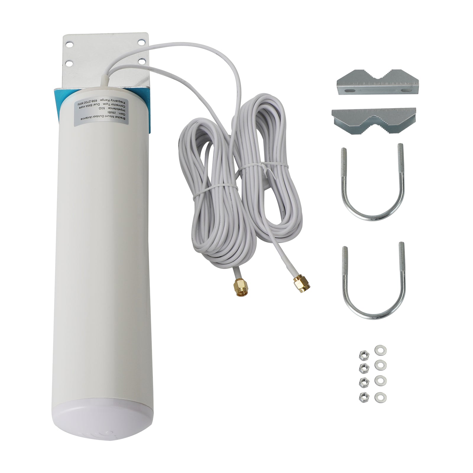 High Gain External 3G 4G LTE SMA Antenna for MOFI 4500 Cellular 4G SMA Connector
