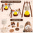 Kids Camping Set with Tent 34Pcs Camping Pretend Play Set with Light-Up Campfire