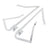 PR315500-LH +PR315500-RH Attic Ladder Hinge Arm Left+Right For Louisville Ladder