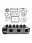 Complete Cylinder Head Assembly with Gasket Kit for Kubota D722 Excavator & Lawn Tractor