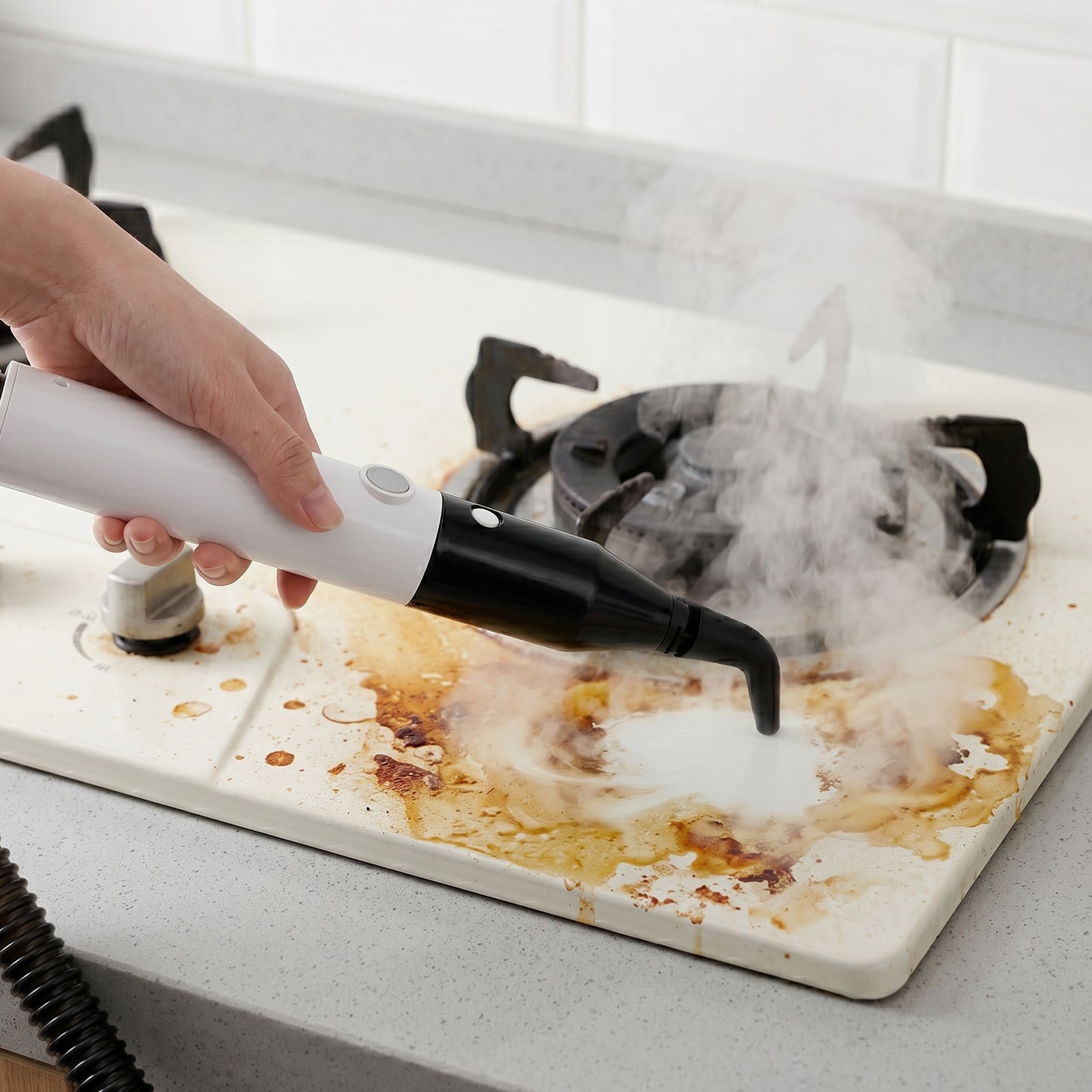 1700W High Power Steam Cleaner Portable Carpet and Upholstery Stain Remover