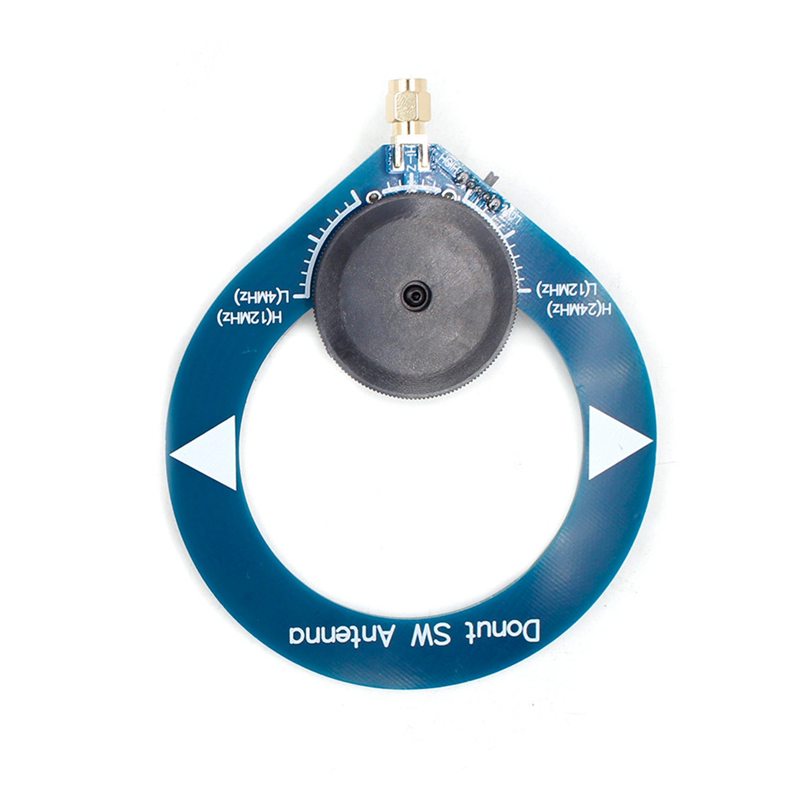 Donut Blue SW HF Shortwave Antenna Mini Loop Antenna for Malahiteam DSP DSP2