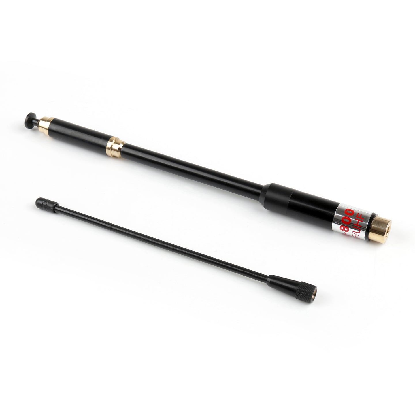 5Pcs AL-800 High Gain Dual Band Extendable Antenna SMA-Male For Icom Yaesu Radio