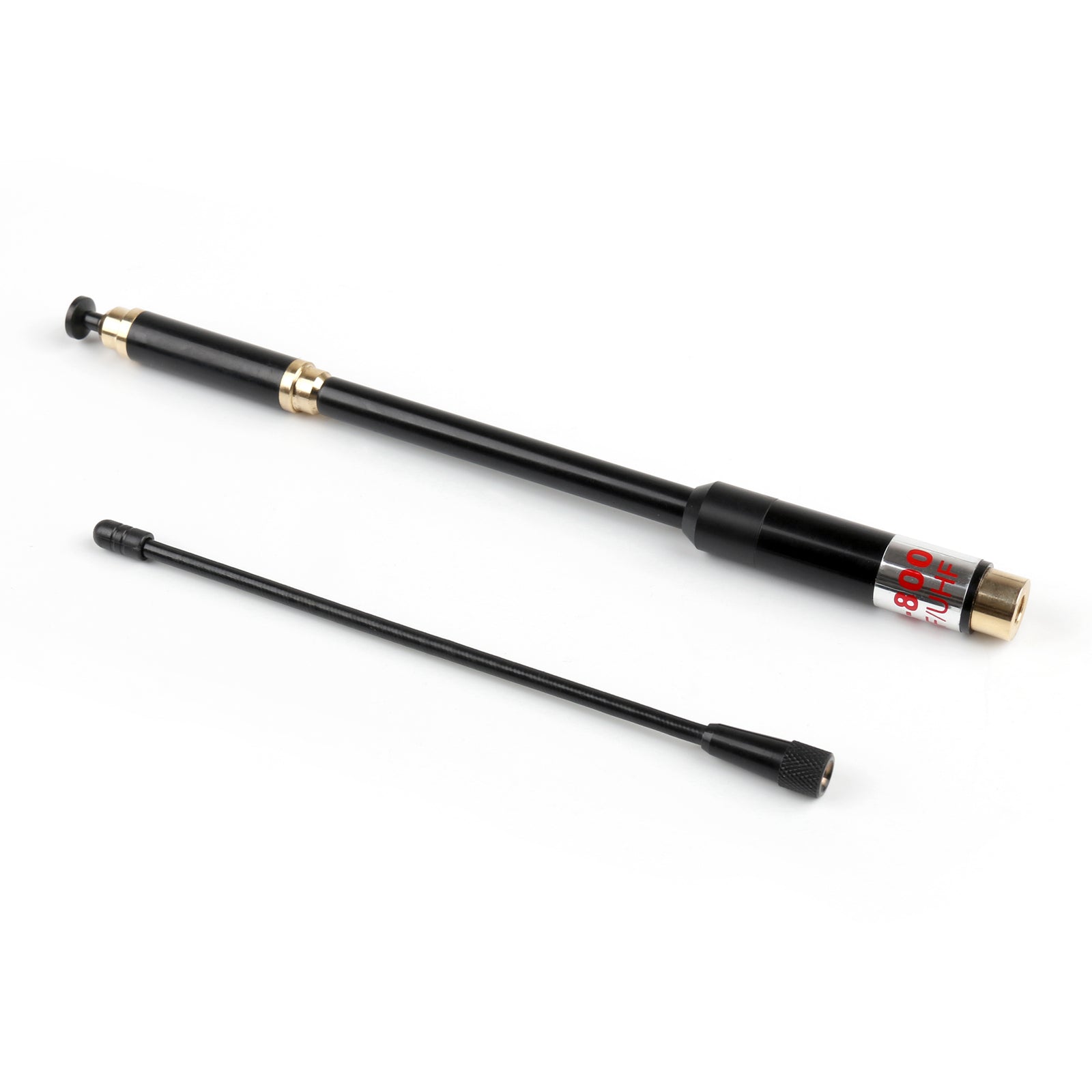 5Pcs AL-800 High Gain Dual Band Extendable Antenna SMA-Male For Icom Yaesu Radio