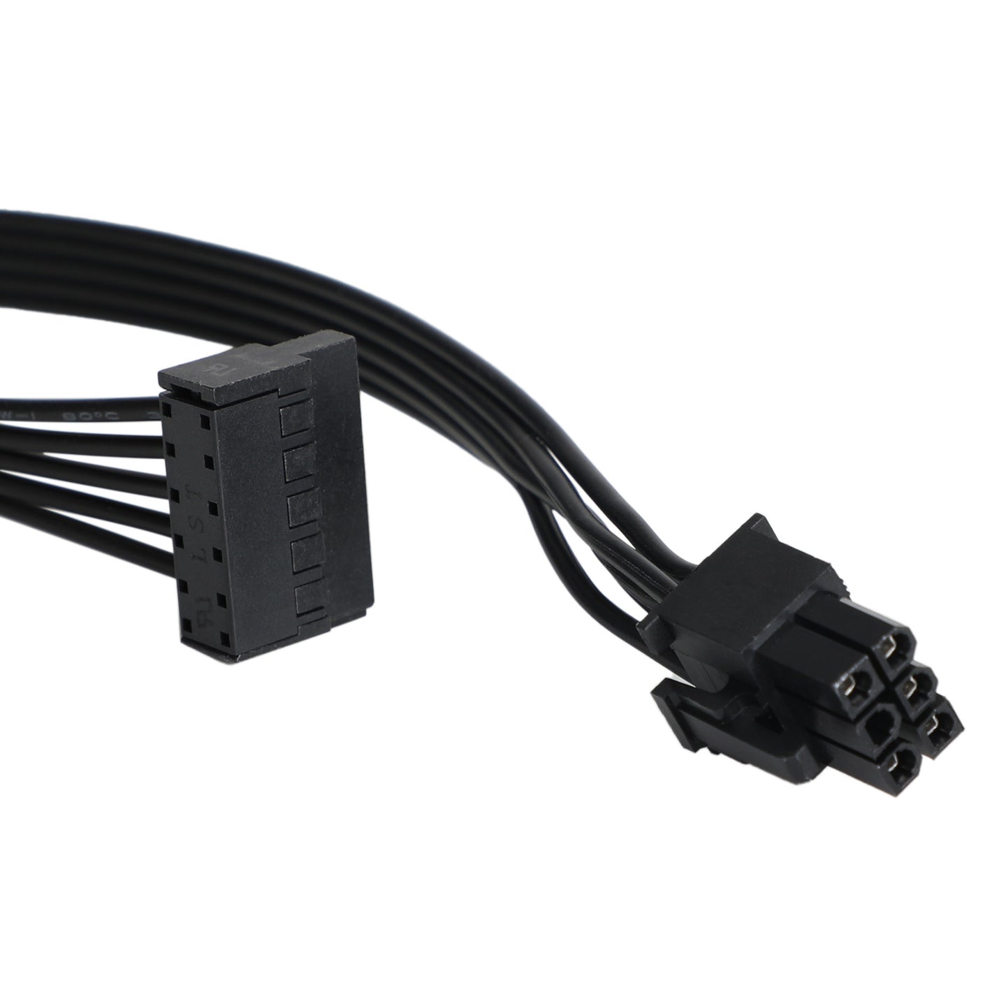 1 PC Cable PCIe GPU 6 Pin to 4 SATA Power Cable PSU fit for Corsair RM1000X