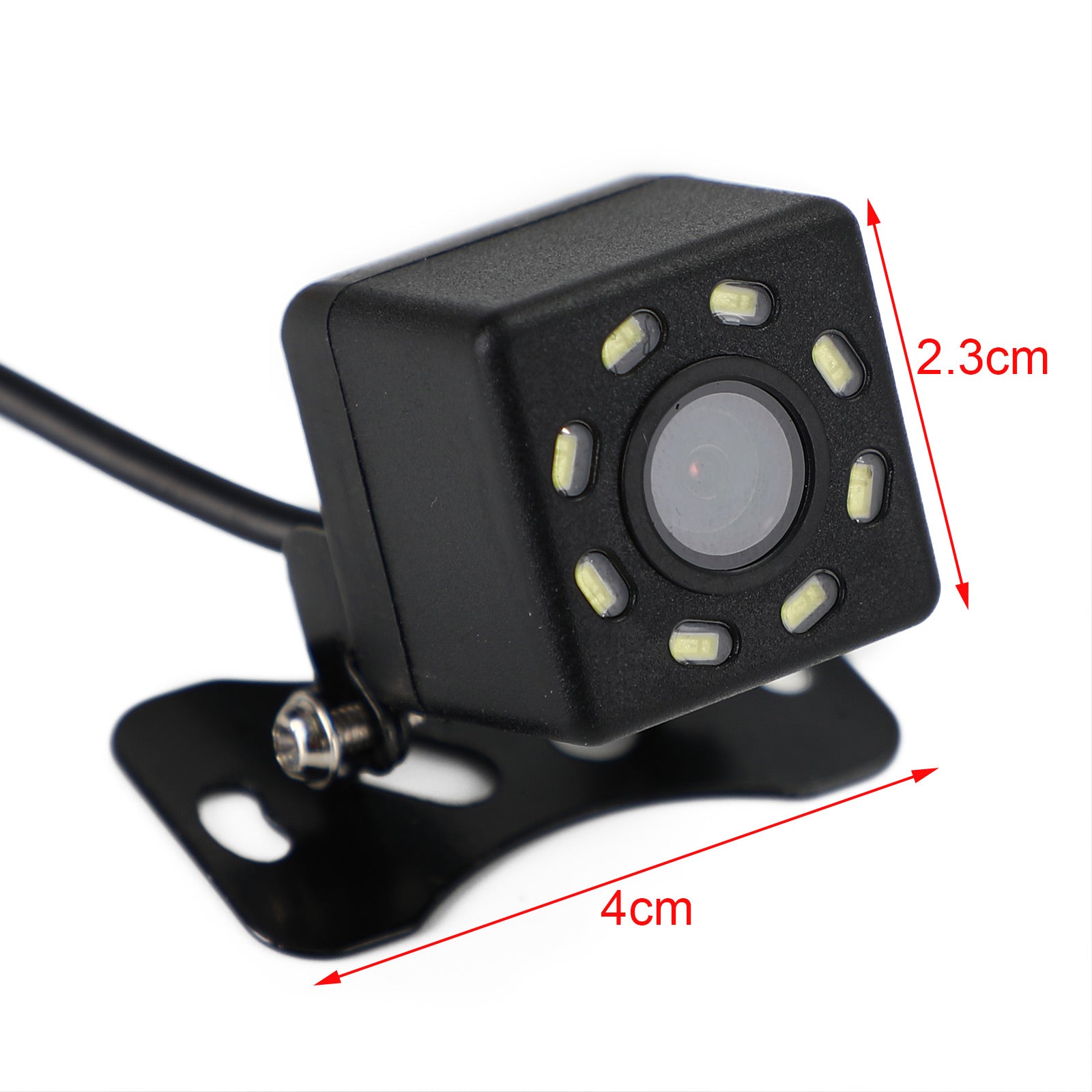 Car 8LED Dynamic Trajectory Parking Line Bus Truck Wireless Reverse Image Camera