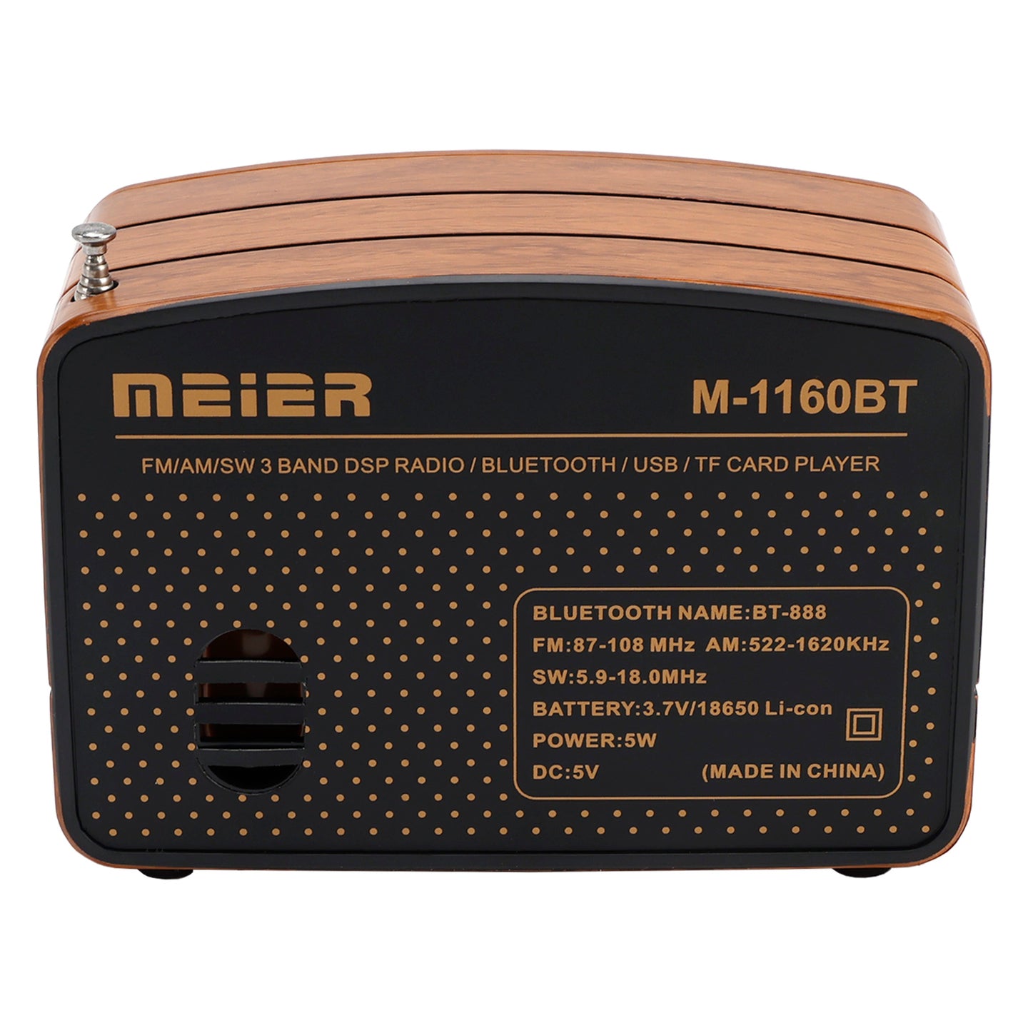 Retro-Style Decorative Radio Mini Portable Multifunction Music Player Bluetooth