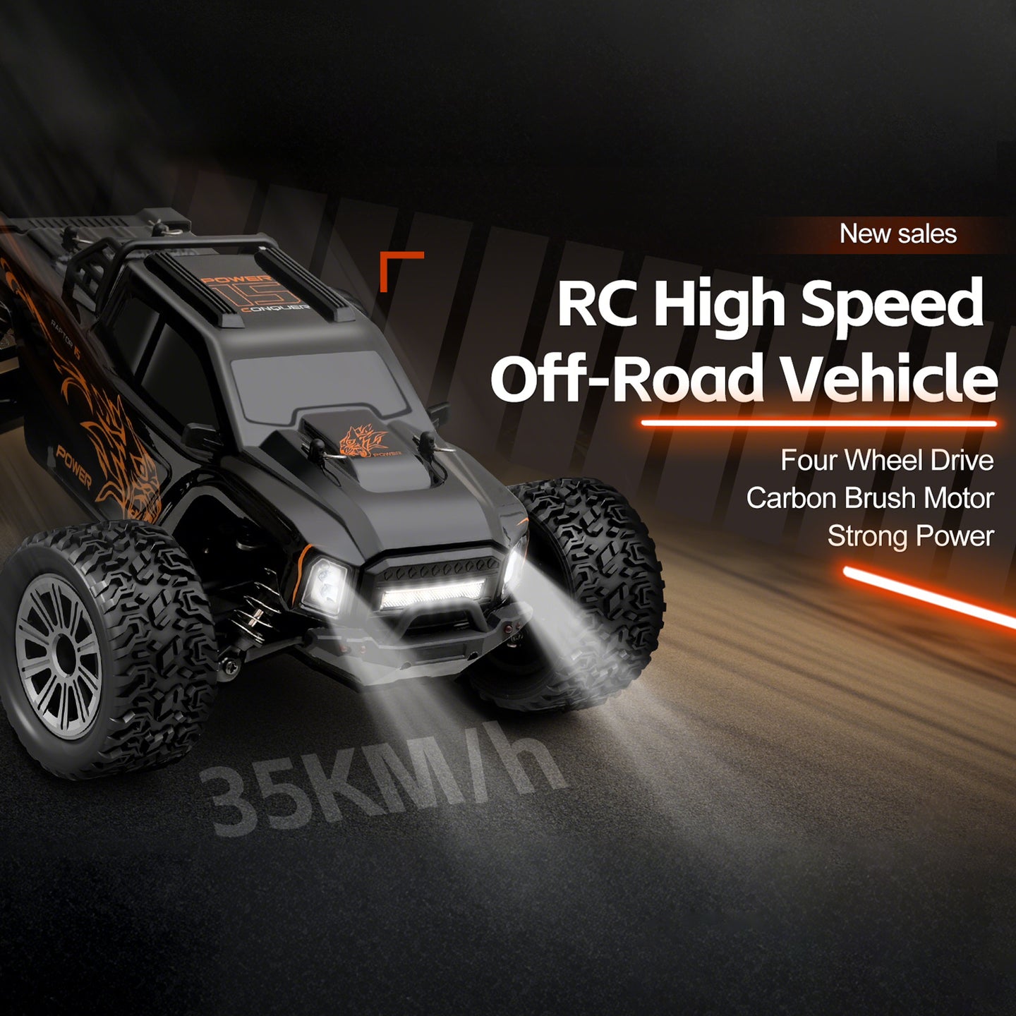 Wltoys 1:16 RC electric four-wheel drive large legged off-road vehicle