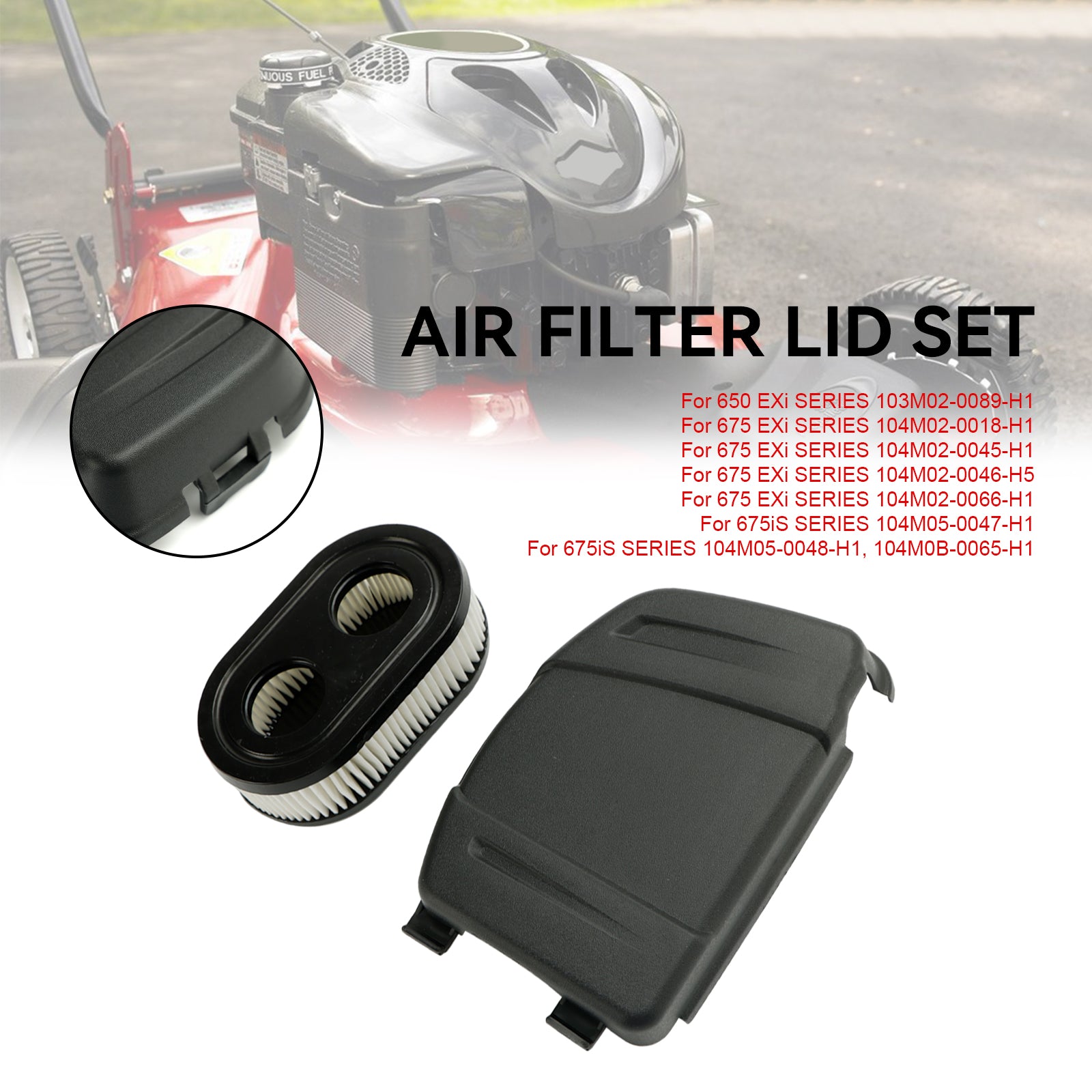 Lawn Mower Air Filter Lid 594575 fit B & S 650EXI 675EXI 675IS 798452