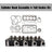 Complete Cylinder Head & Gasket Kit for Kubota V1505 Engine, Fits B2910, B7800, B3030 Tractors, Replaces 1G091-03044