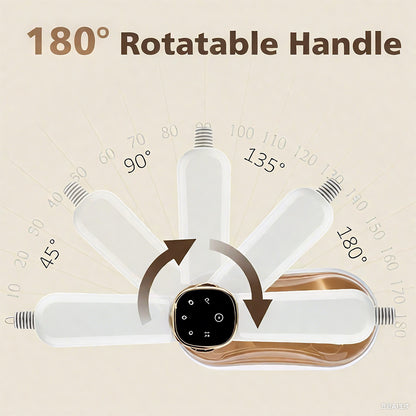 1200W Portable  LCD Steam Iron Machine Steamer Handheld Garment Clothes Ironing