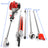 5 in 1 Multi-Functional Trimming Tool, 52CC 2-Cycle Garden Tool with Extension Pole Saw, Hedge, Grass Trimmer and Brush Cutter