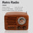 Retro-Style Decorative Radio Mini Portable Multifunction Music Player Bluetooth