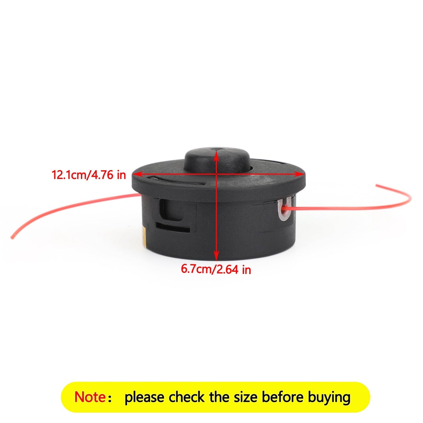 Trimmer Head for STIHL FS55, FS85, FS90, FS110 & FS130, M10 x 1.00 LH Thread, Heavy-Duty