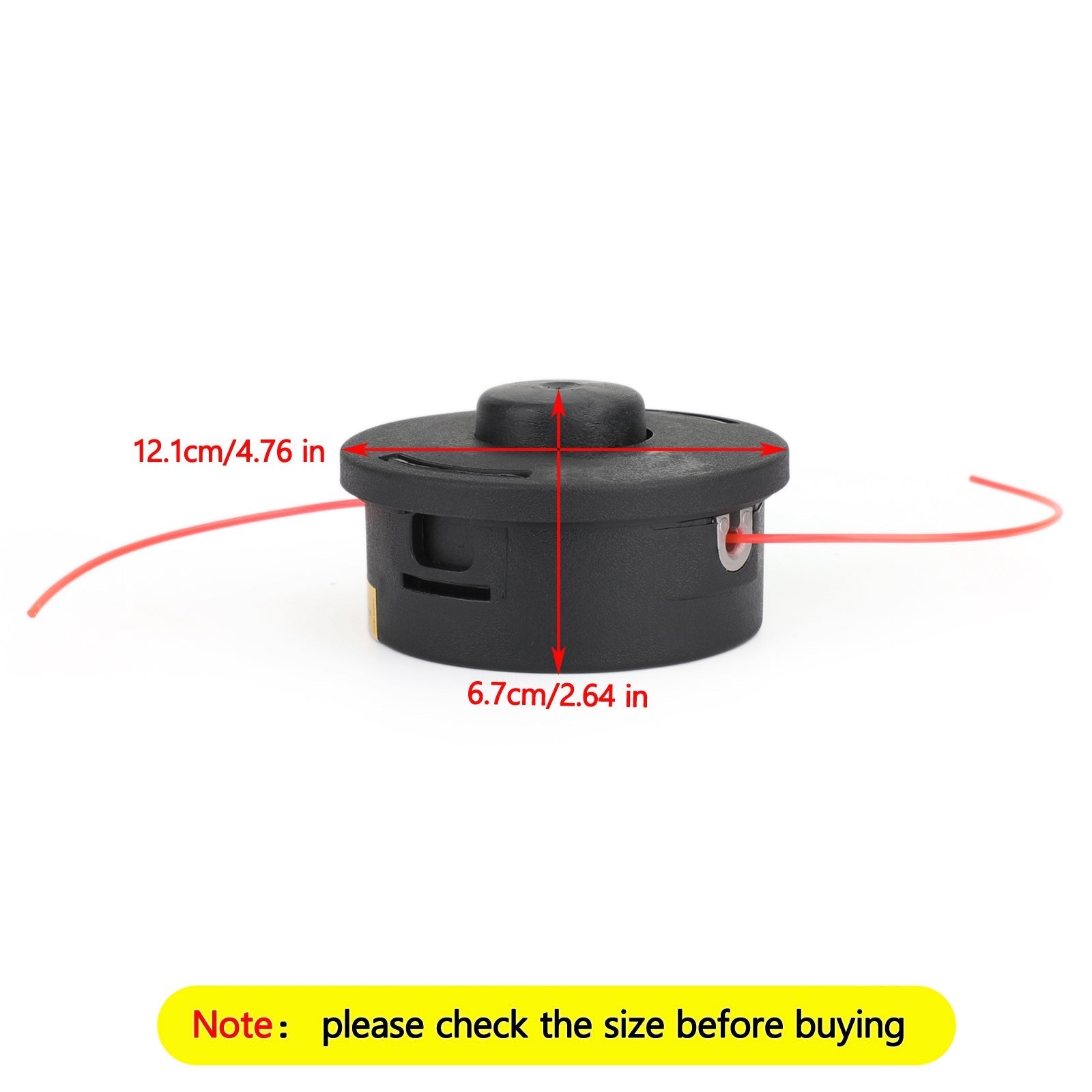 Trimmer Head for STIHL FS55, FS85, FS90, FS110 & FS130, M10 x 1.00 LH Thread, Heavy-Duty