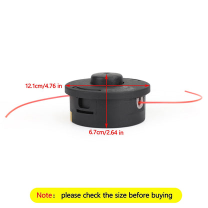 Trimmer Head for STIHL FS55, FS85, FS90, FS110 & FS130, M10 x 1.00 LH Thread, Heavy-Duty