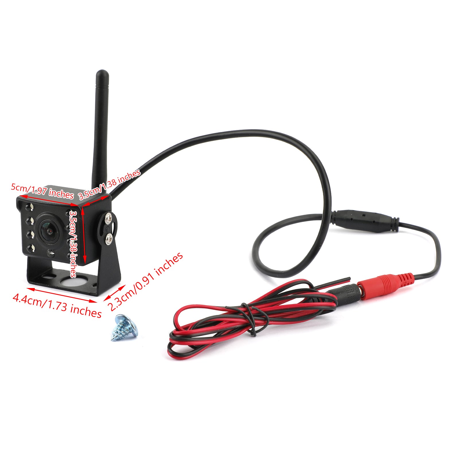 HD Wireless Car Truck RV Trailer Backup Camera Wide View Fit For iPhone Android