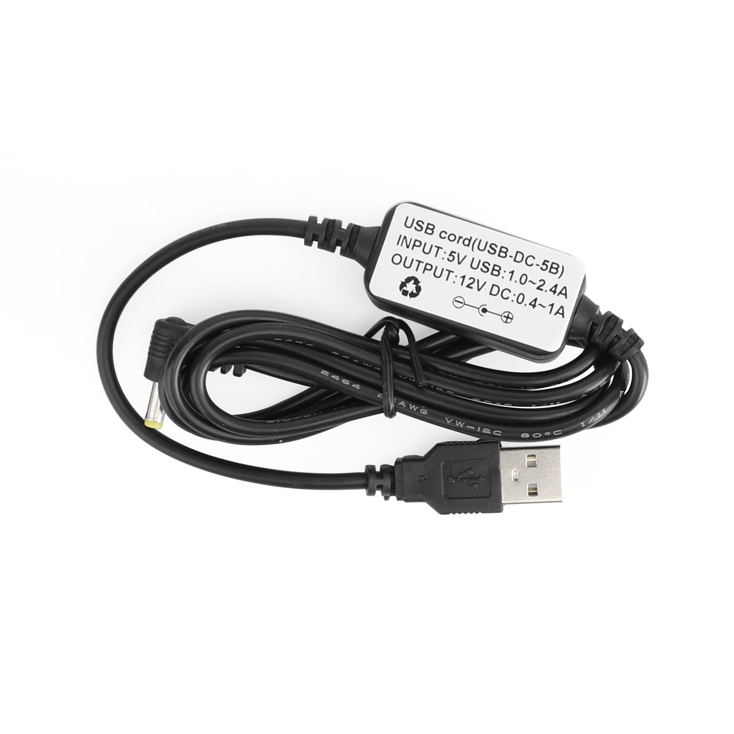 2PCS USB Charging Cable USB-DC-5B For YAESU VX-5R VX-6R VX-7R 150 VXA150 FT-2XDR