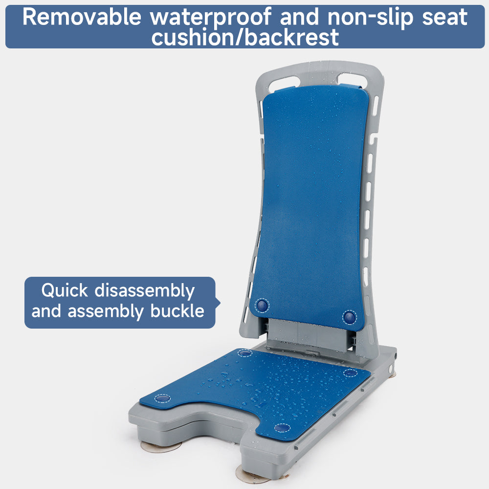 Foldable Electric Lift Chair, 24 lb Portable, IP68 Waterproof, 300 lb Capacity, Stainless Steel, Remote (Copy)