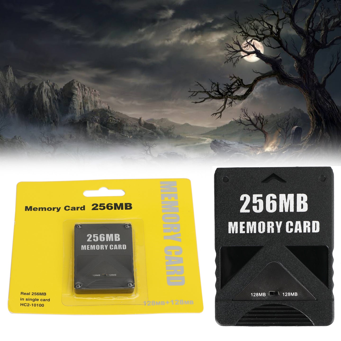 256MB Megabyte Memory Card fit for Sony PS2 Slim Game Data Console