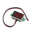 5x Mini DC 0-30V Red LED 3-Digital Display Voltage Voltmeter Panel Calibratable