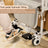 4-in-1 Lift Wheelchair, Waterproof, Shower/Toilet/Transfer, 150 kg Capacity