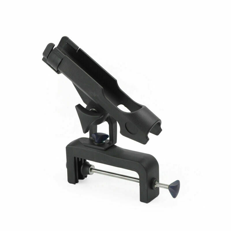 1X Clamp-On Boat Rail Fishing Pole Stand Bracket Rod Holder (Copy)