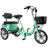 Electric Folding Tricycle 400W, 3-Wheel Bike for Adults, 48V Battery