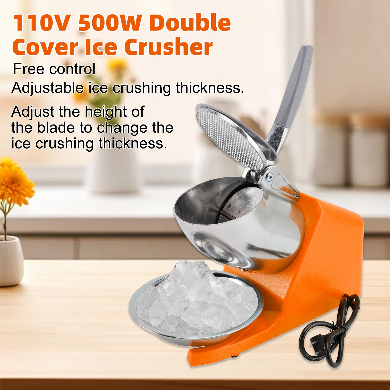Commercial Electric Ice Crusher