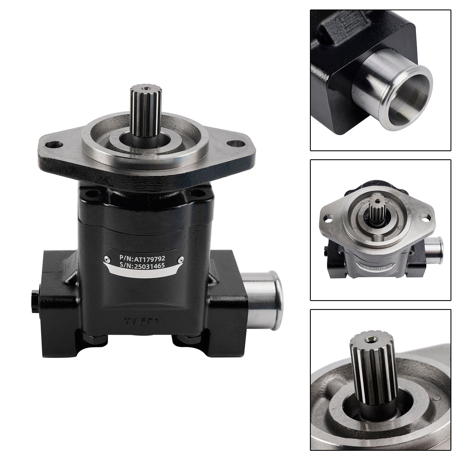 Hydraulic Pump AT179792 For John Deere Backhoe Loader 310K 310E 310J 310G 710D