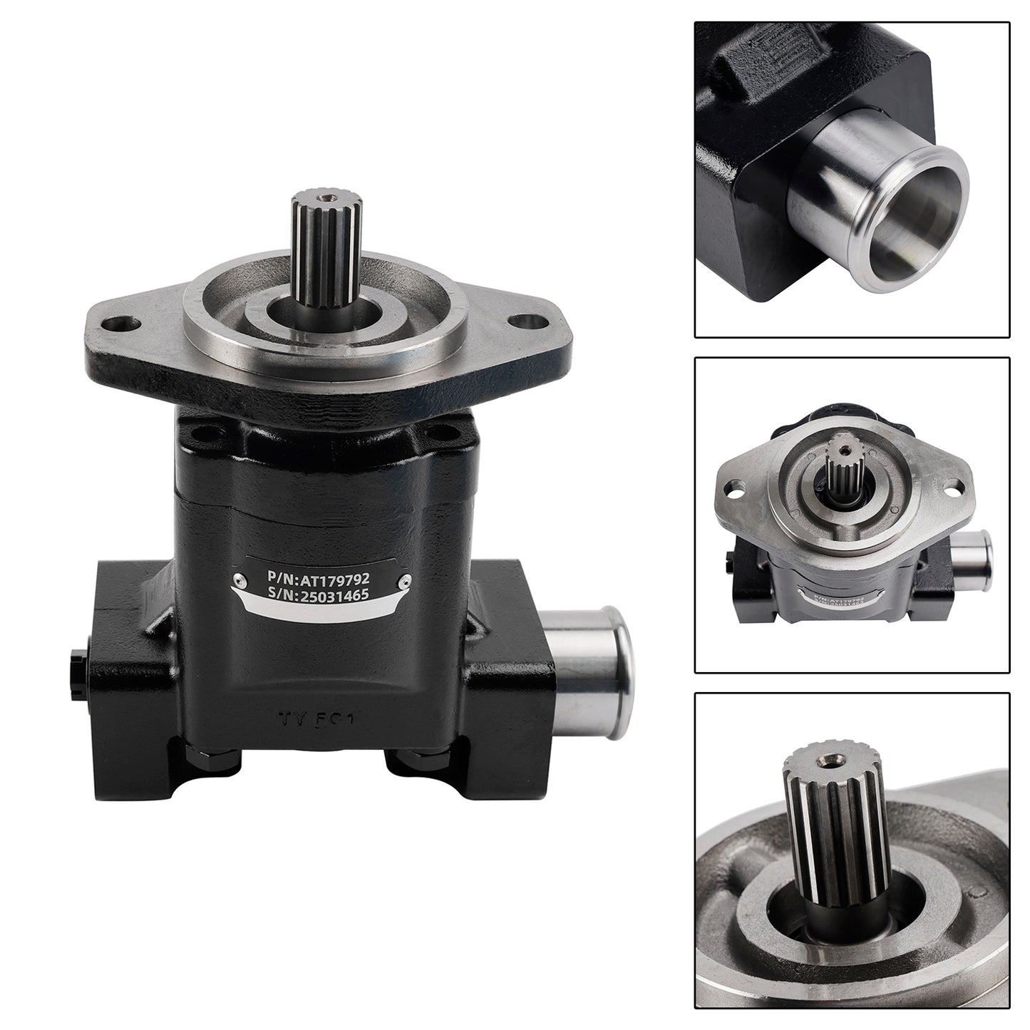 Hydraulic Pump AT179792 For John Deere Backhoe Loader 310K 310E 310J 310G 710D