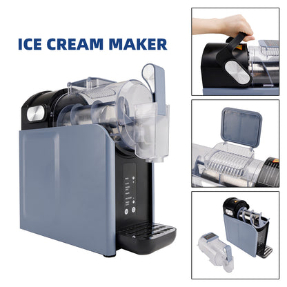 AC120V 2L Slushy Machine No Ice Needed Frozen Drink Maker 5 Preset Programs