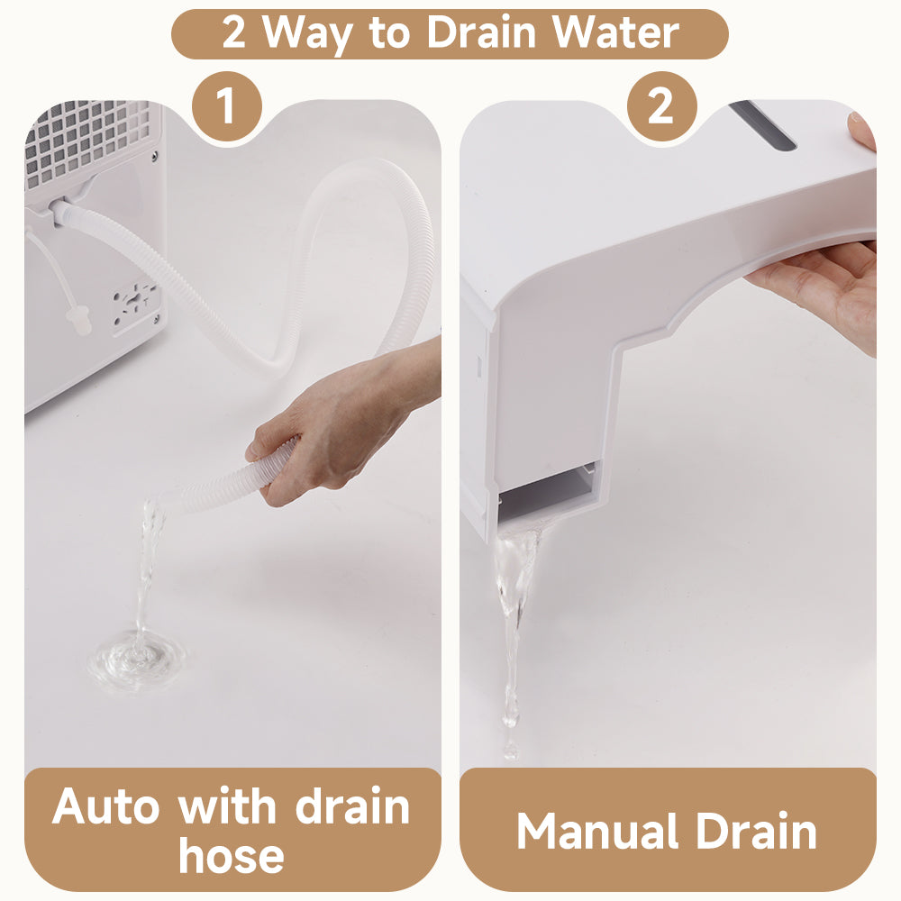 Dehumidifier for Basement and Large Room, 26 Pints Dehumidifiers for Home with Drain Hose, Intelligent Humidity Control Ideal for RV, Bathroom, Bedroom (Copy)