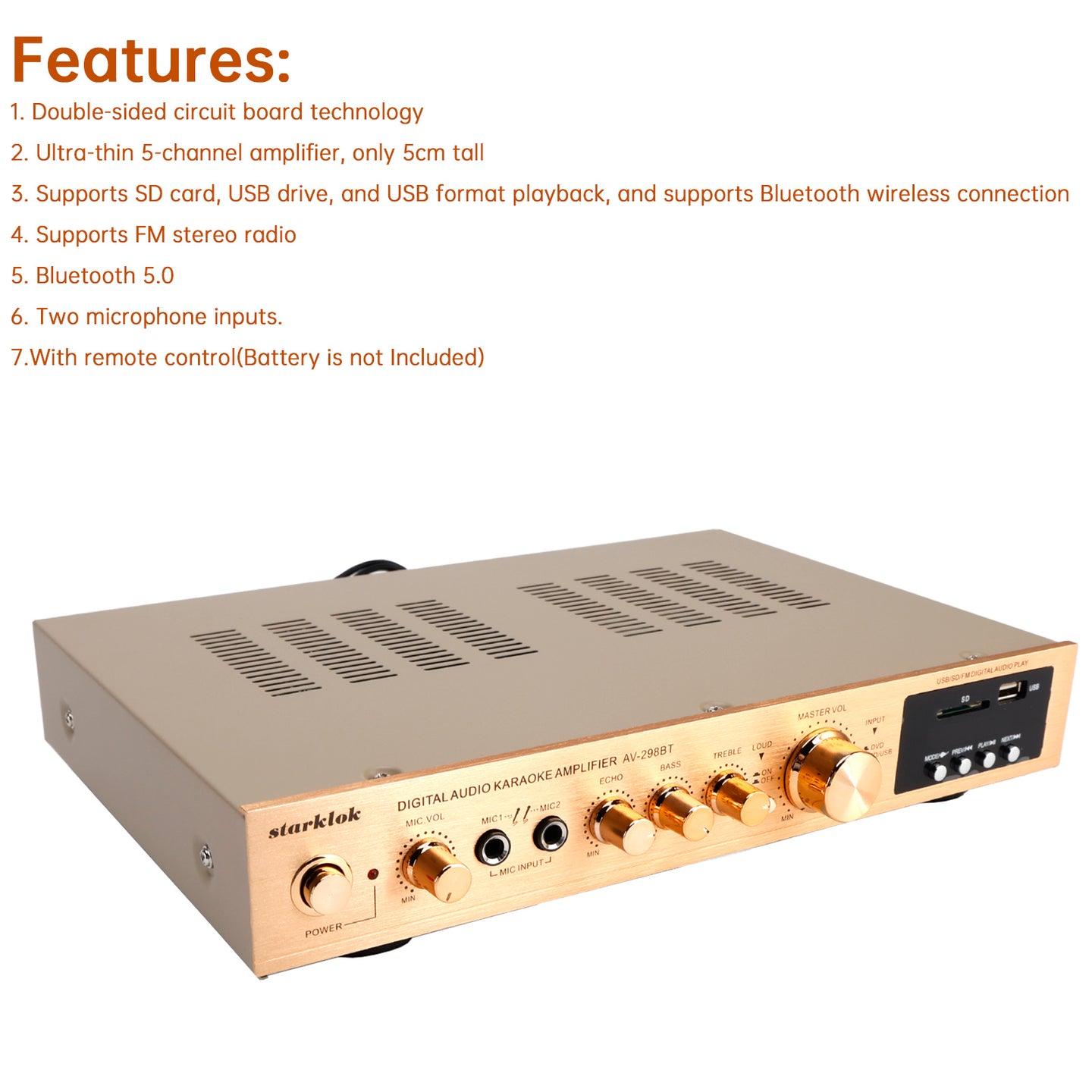 Bluetooth HiFi Amplifier