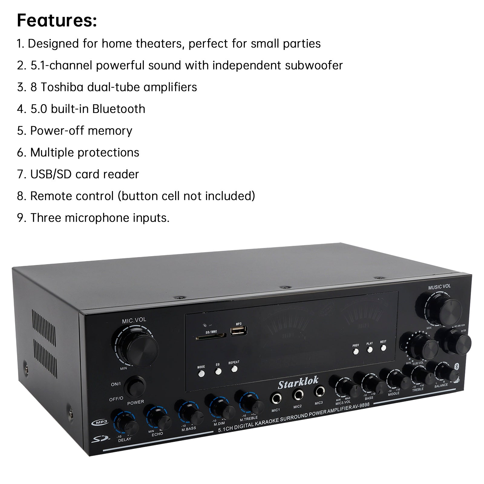 Bluetooth HiFi Amplifier