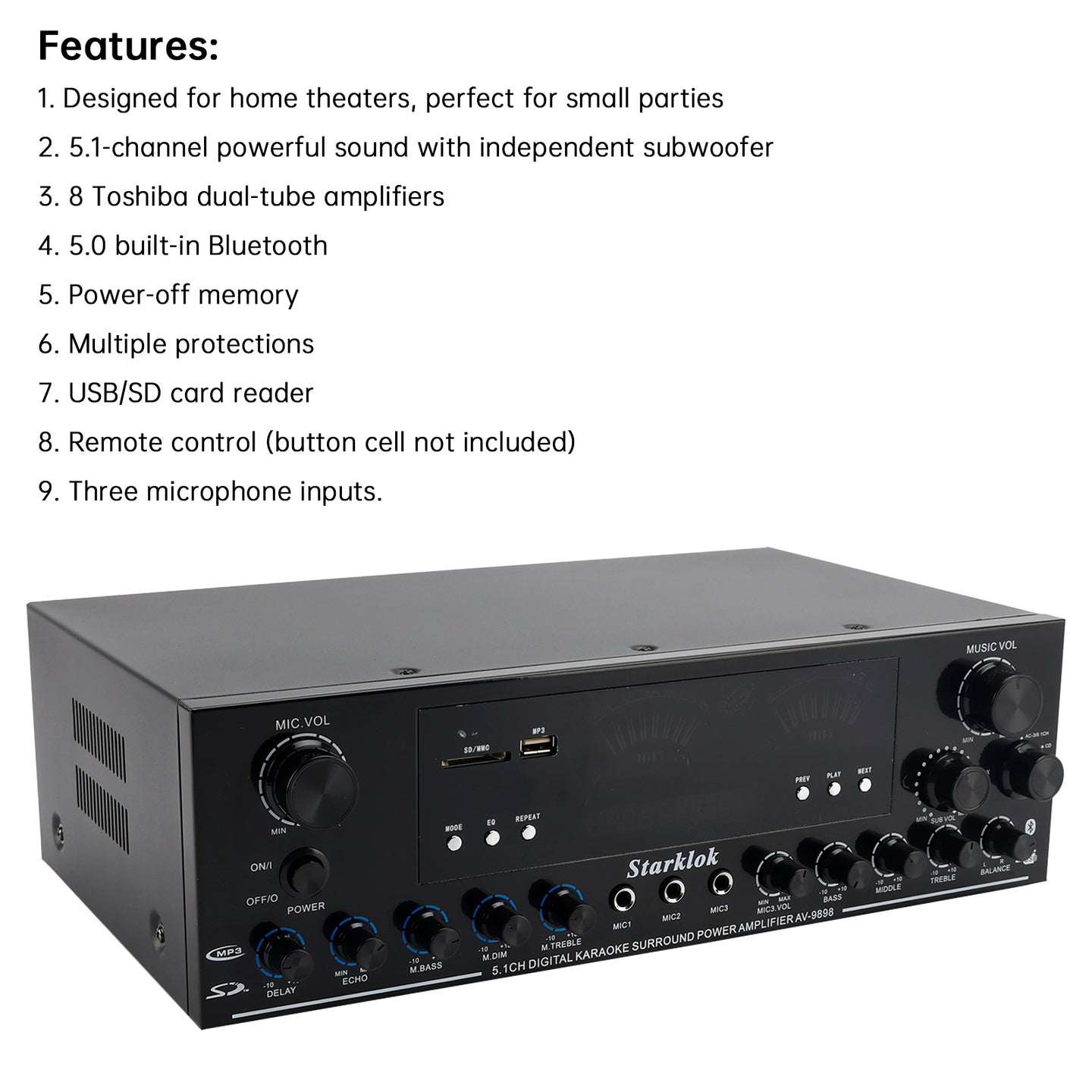 Bluetooth HiFi Amplifier