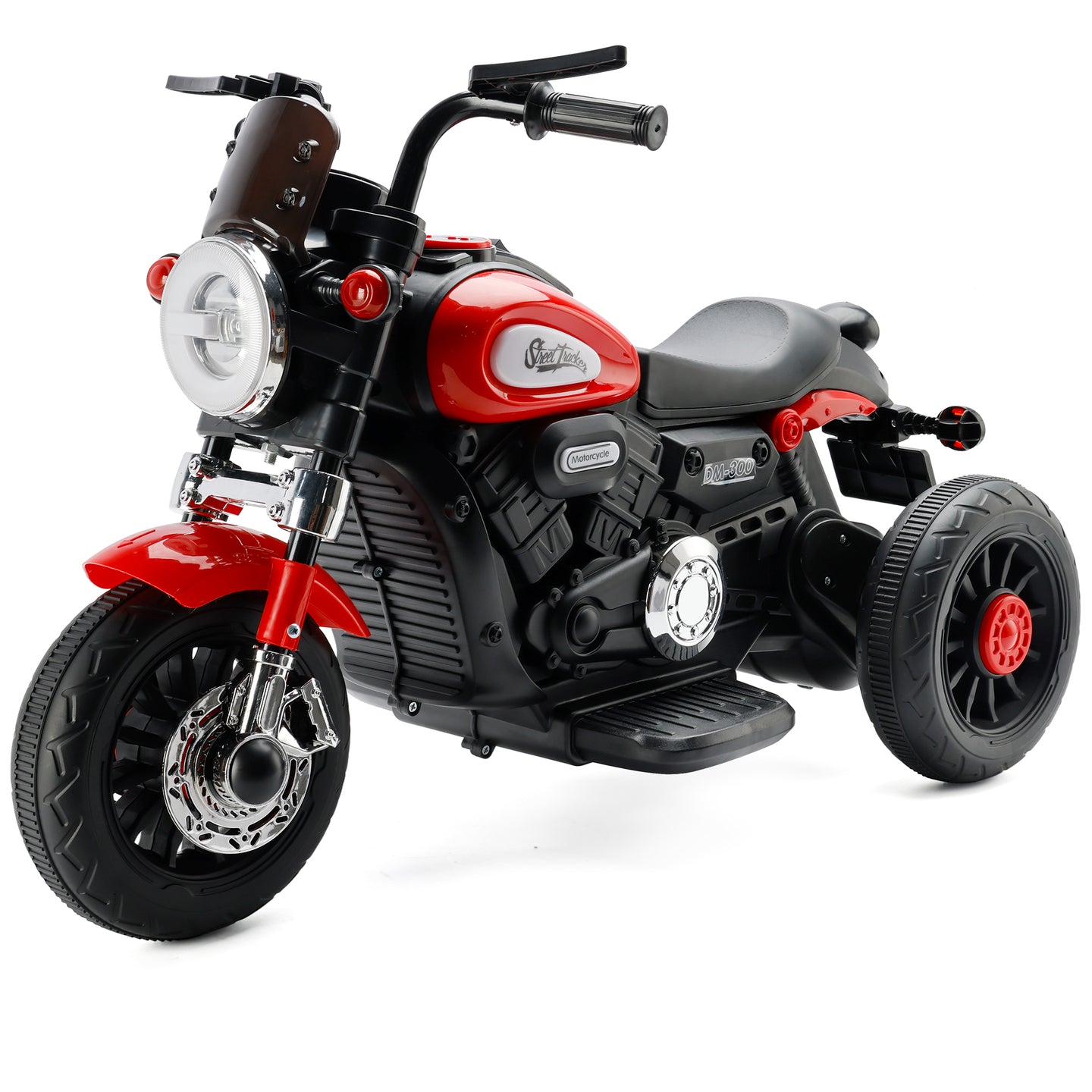 3-Wheel Kids Ride-On Motorcycle 6V (Red) | Dual Drive (Copy)