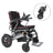 Lightweight 220 lbs All-Terrain Folding Electric Wheelchair, Airline Approved with 10 Mile Range for Adults & Seniors