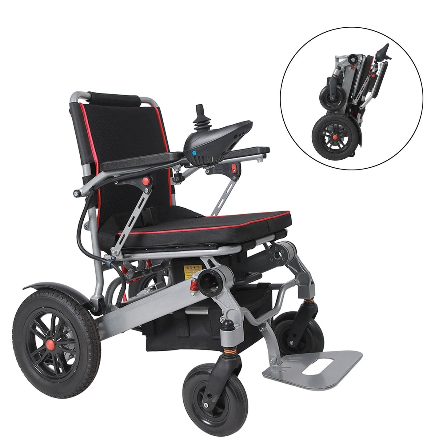 Portable Power Wheelchair for Seniors - Compact, Foldable, Travel-Friendly