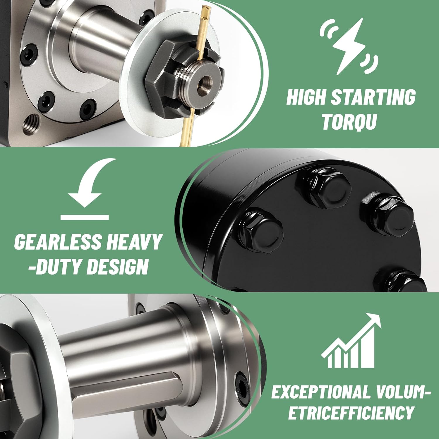 Hydro Drive Wheel Motor for Exmark Viking 1603718 Turf Tracer Mowers