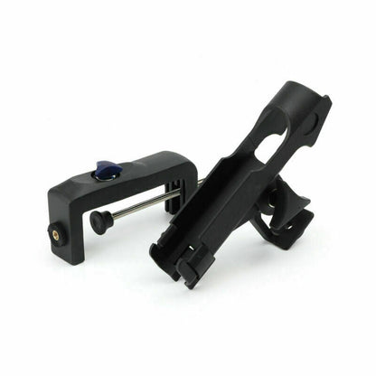 1X Clamp-On Boat Rail Fishing Pole Stand Bracket Rod Holder